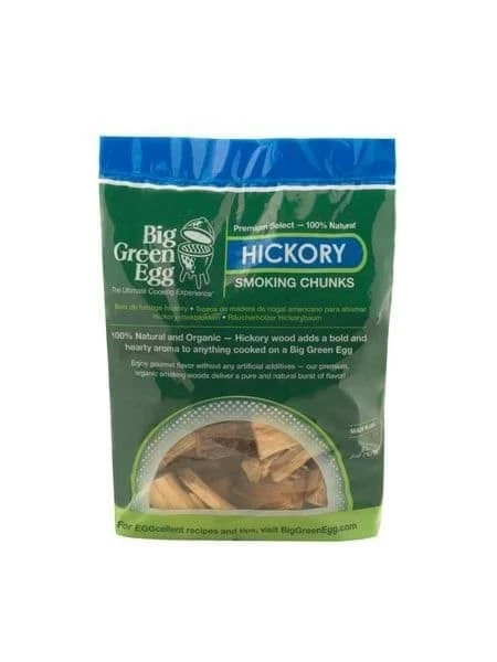Big Green Egg Hickory Chunks 3kg 3 Big Green Egg Hickory Chunks 3kg