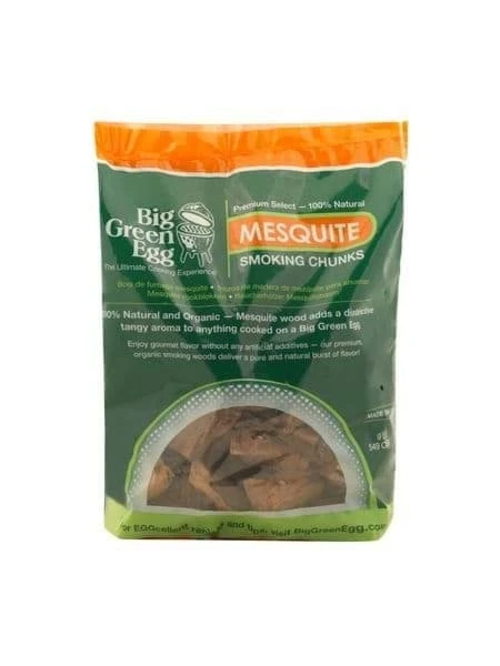 Big Green Egg Mesquite Chunks 3kg 3 Big Green Egg Mesquite Chunks 3kg
