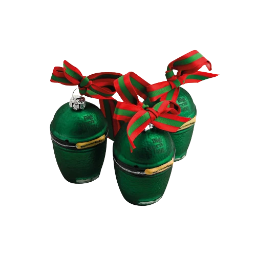 Big Green Egg Trio Mini Kerstballen 4 Big Green Egg Trio Mini Kerstballen - Afbeelding 2