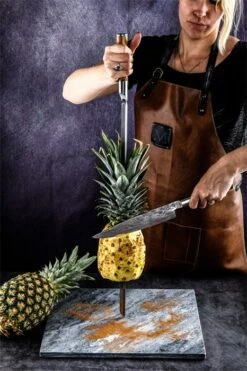 Forged Churrasco Olive Spies V-vorm -Barbecue In De Thuiskeuken forged churrasco olive spies v vorm 5