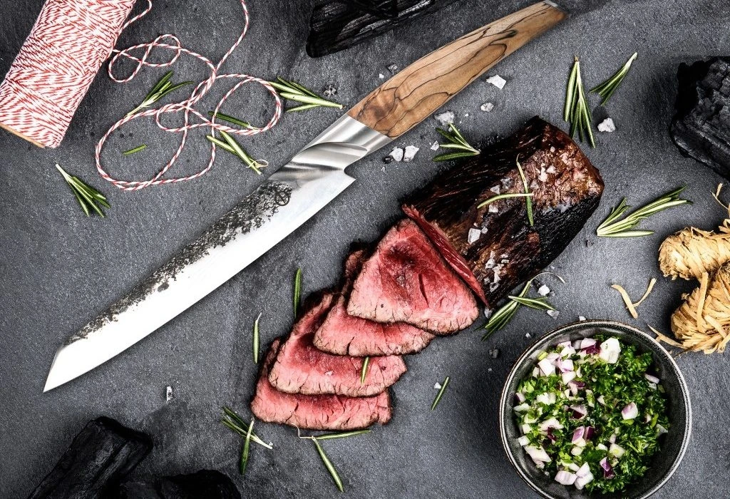 Forged Katai Vleesmes 20cm 4 Forged Katai Vleesmes 20cm - Afbeelding 2