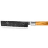 Forged Olive Hakmes 17cm 1 Forged Olive Hakmes 17cm -Barbecue In De Thuiskeuken forged olive hakmes 17cm