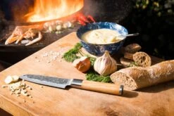 Forged Olive Santokumes 14cm -Barbecue In De Thuiskeuken forged olive santokumes 14cm 2