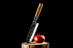 Forged Olive Santokumes 18cm -Barbecue In De Thuiskeuken forged olive santokumes 18cm 4