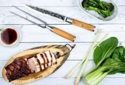 Forged Olive Vleesmes 20cm -Barbecue In De Thuiskeuken forged olive vleesmes 20cm 2