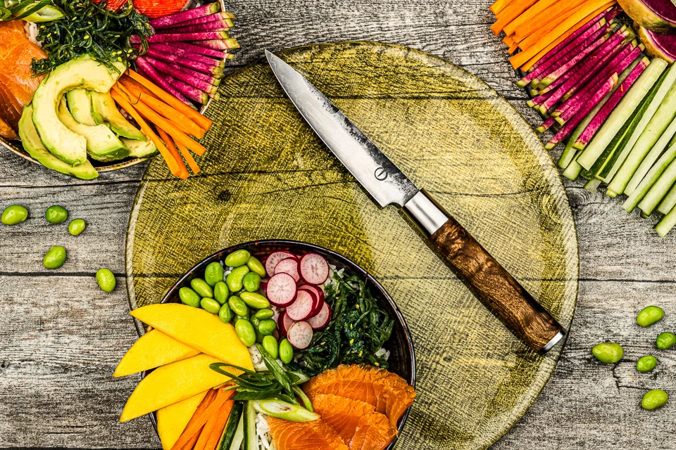 Forged VG10 Universeel Mes 12cm 4 Forged VG10 Universeel Mes 12cm - Afbeelding 2