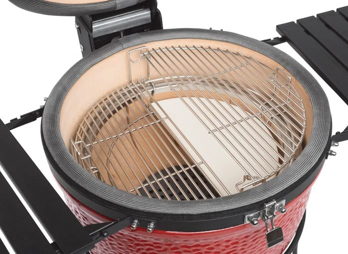 Kamado Joe Half Rond Rvs Grill Rooster 6 Kamado Joe Half Rond Rvs Grill Rooster - Afbeelding 4