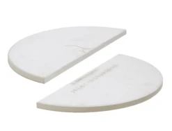 Kamado Joe Half Ronde Hitteschild Stenen -Barbecue In De Thuiskeuken kamado joe half ronde hitteschild stenen 1