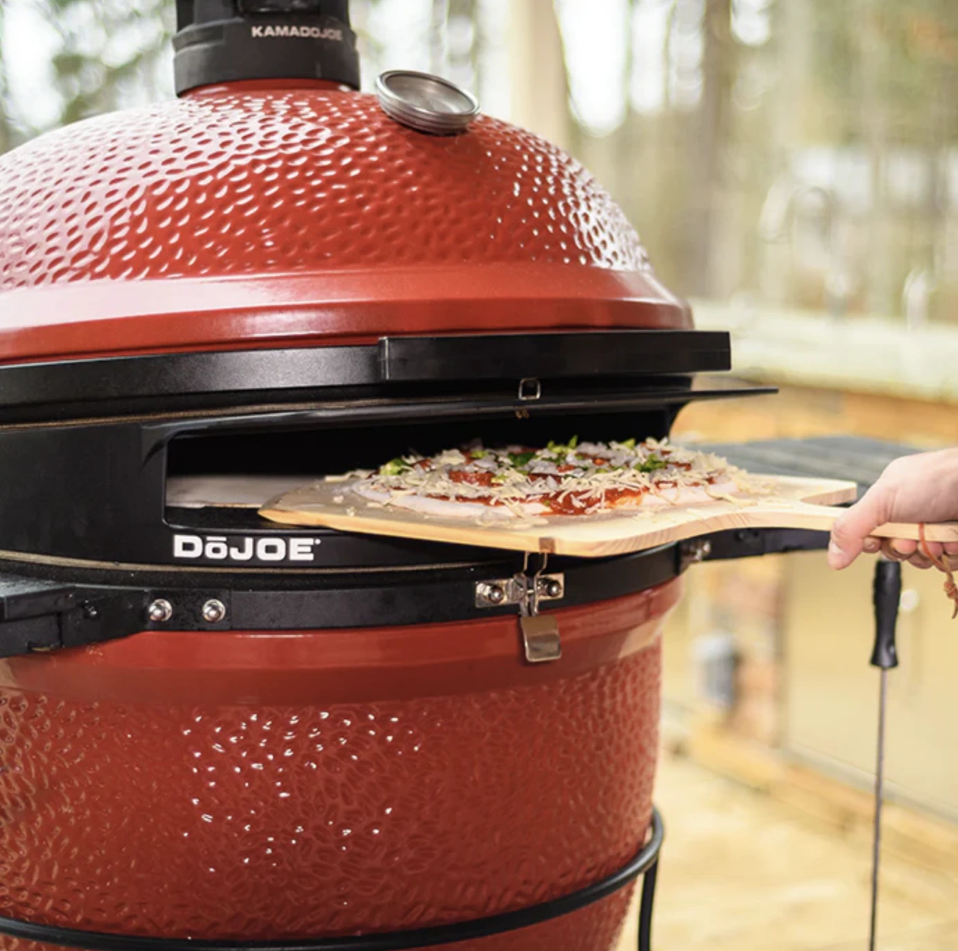 Kamado Joe Houten Pizza Schep - Wooden Pizza Peel 5 Kamado Joe Houten Pizza Schep - Wooden Pizza Peel - Afbeelding 3