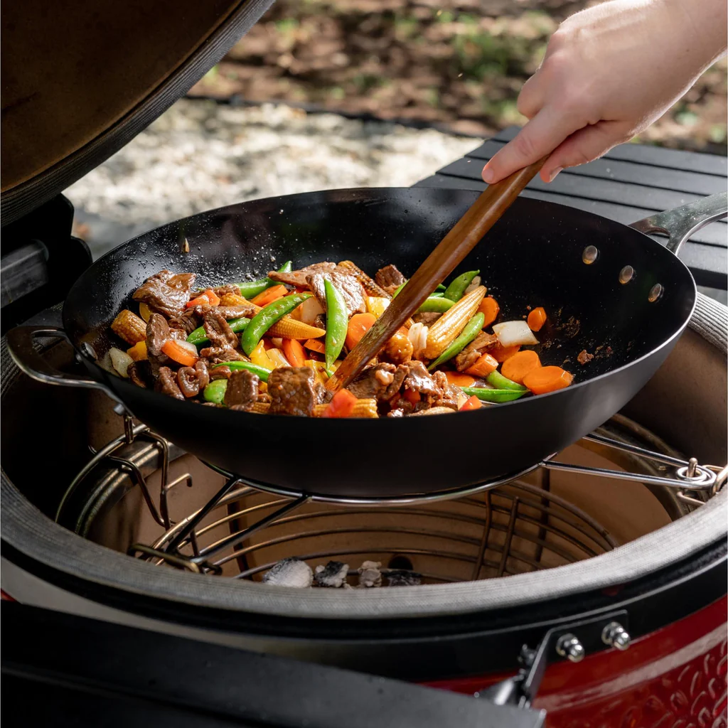 Kamado Joe Karbon Steel Wok 5 Kamado Joe Karbon Steel Wok - Afbeelding 3