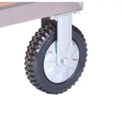 Monolith Buggy Wielen (4st) -Barbecue In De Thuiskeuken monolith buggy wielen 4st 1