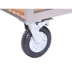 Monolith Buggy Wielen (4st) -Barbecue In De Thuiskeuken monolith buggy wielen 4st 2