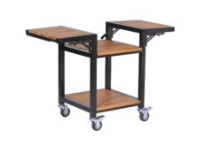 Monolith Icon / Junior Trolley Incl. Zijtafels -Barbecue In De Thuiskeuken monolith icon junior trolley incl zijtafels 2