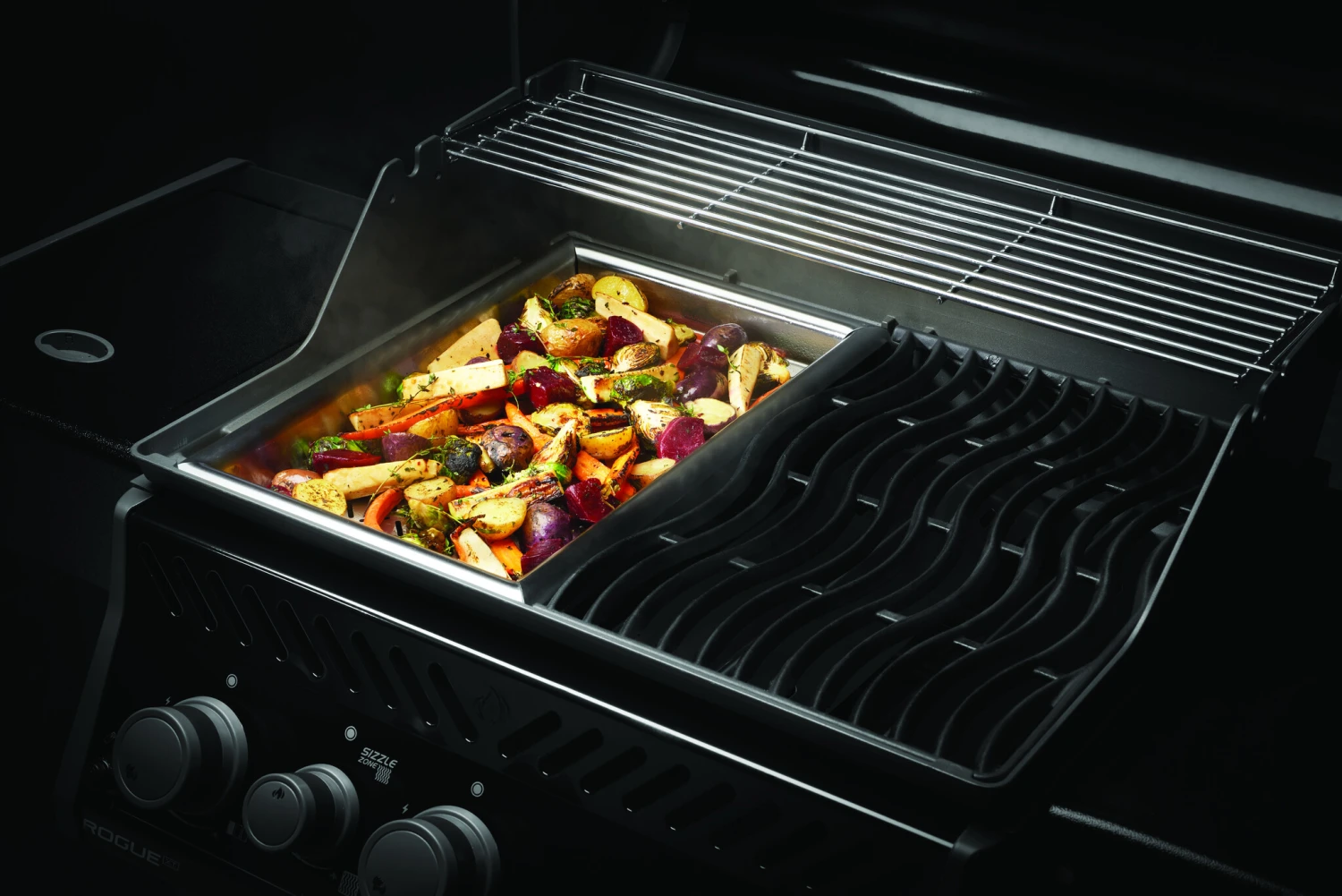 Napoleon Napoleon RVS Groentekorf 4 Napoleon Napoleon RVS Groentekorf - Afbeelding 2