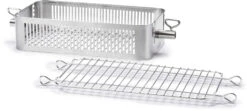 Napoleon Napoleon Verstelbare RVS Grillmand Voor Rotisserie -Barbecue In De Thuiskeuken napoleon napoleon verstelbare rvs grillmand voor r 3