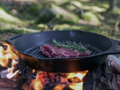 Petromax Gietijzeren Grill Skillet Met 2 Handvatten -Barbecue In De Thuiskeuken petromax gietijzeren grill skillet met 2 handvatte 3